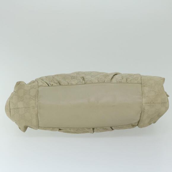 GUCCI Guccissima GG Canvas Hand Bag Beige - Picture 5 of 16